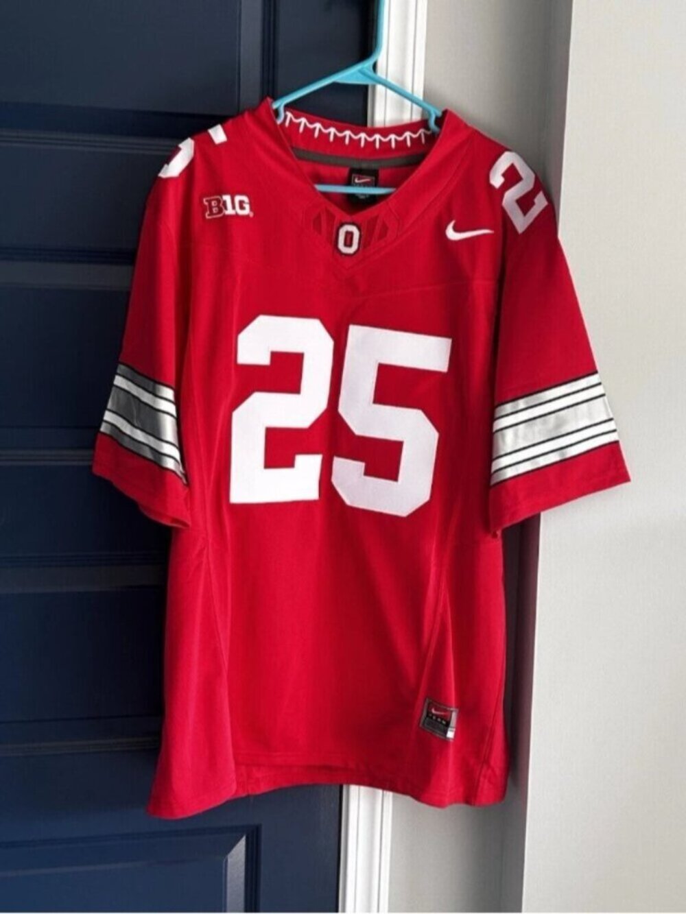 Bo Jackson Red Jersey Stitched Scarlet Vapor